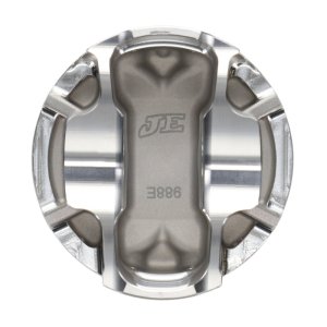 Ford Ranger Piston Set - JE Pistons - Forged 2618 FSR, 88 mm Bore, -7.6 cc Dish - `19-`27